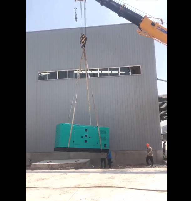 洛陽市工業(yè)園內(nèi)某大型物流園250KW玉柴靜音箱型發(fā)電機組安裝調(diào)試驗收交付成功